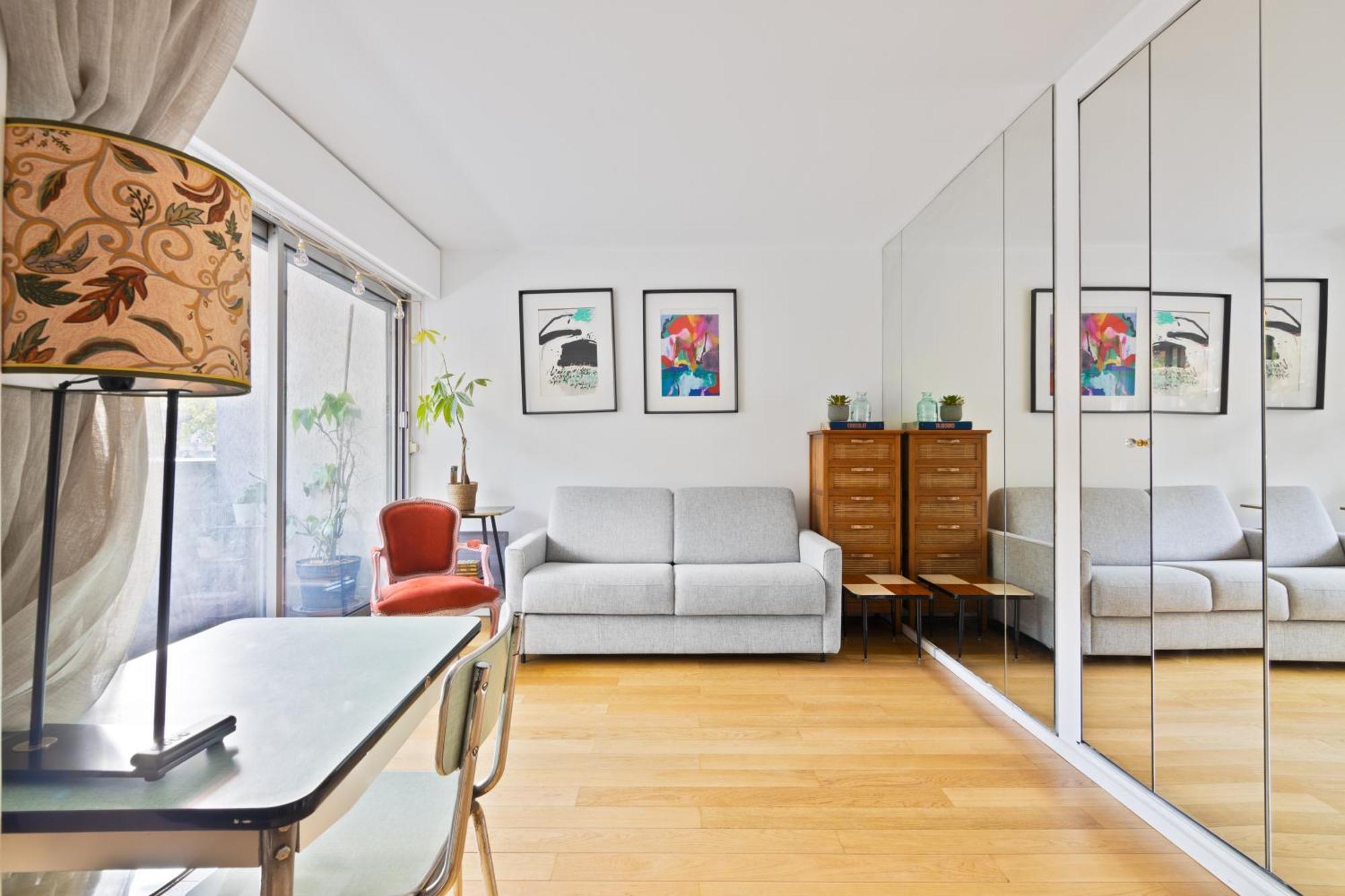 Charmant Studio Republique Jemmapes Free Netflix Paris Bagian luar foto